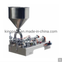 Semi Automatic Viscous Liquid Alcohol Gel Hand Sanitizerpiston Filling Equipment